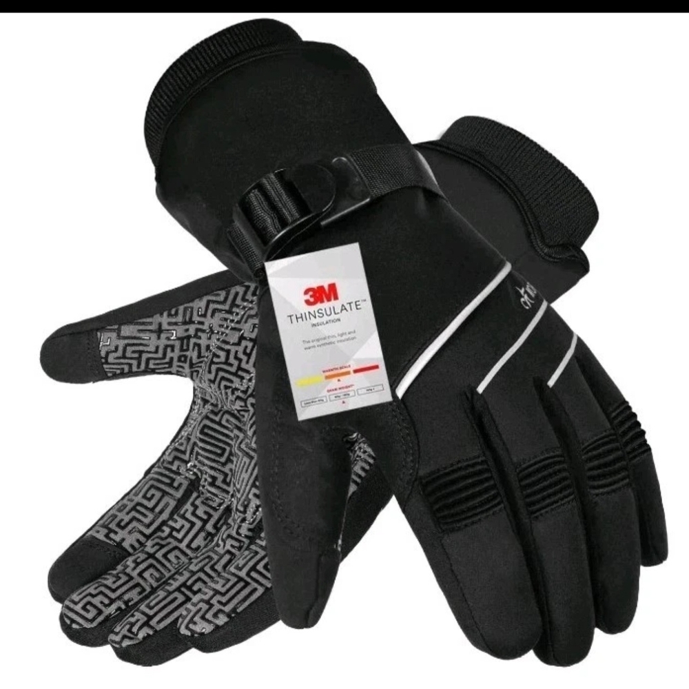 3M Thinsulate Black Women's Gloves